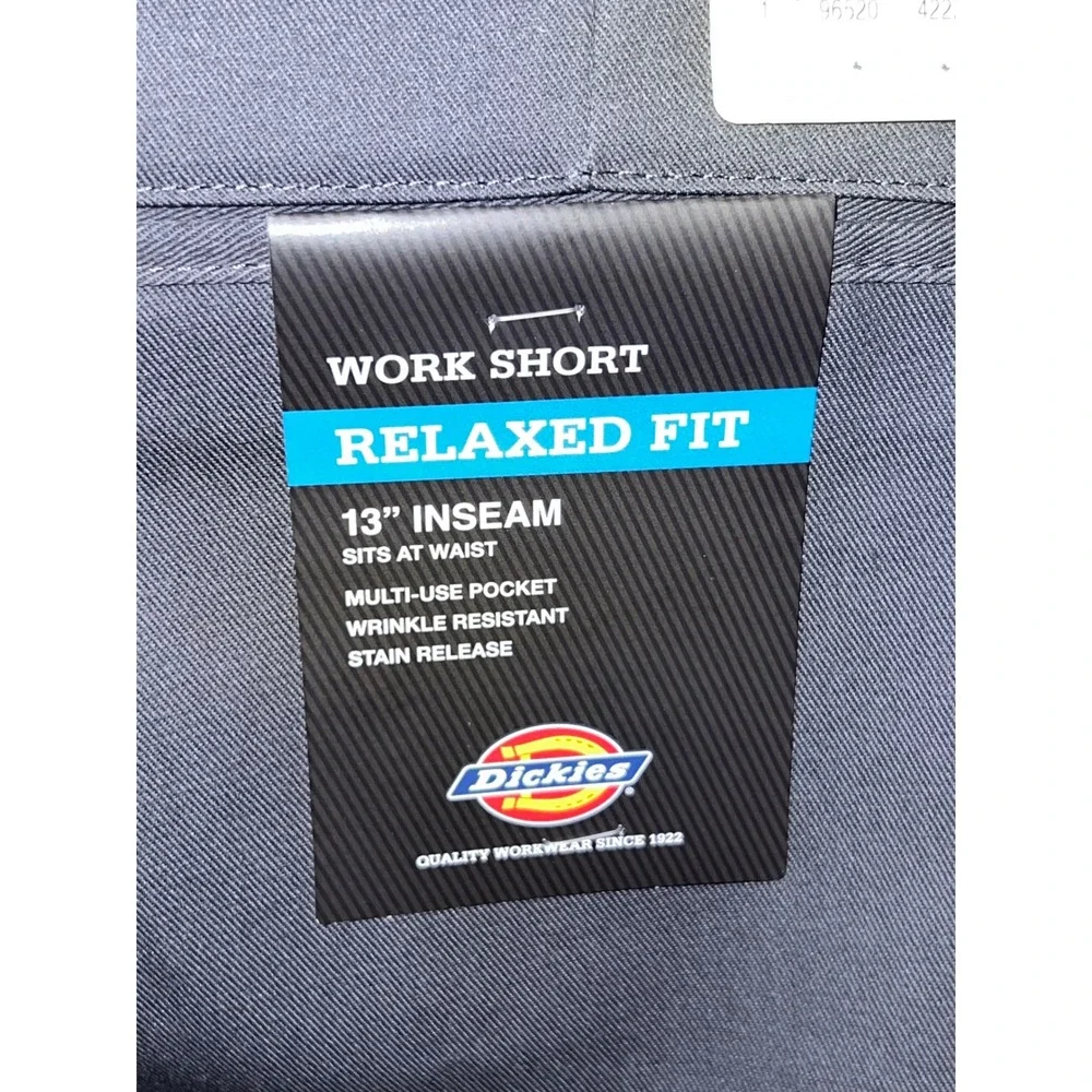 Dickies Black Men’s Flat Front Work Shorts